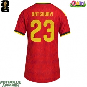 Belgien Michy Batshuayi #23 Hemmatröja Kvinnor VM 2026 Kortärmad